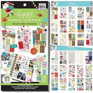 Holidays Seasons 738 Stickers Planner Journal Scrapbooking Vision Board Project